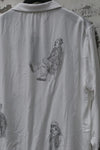 Archivio J.M.Ribot Hand -painted shirt W27/Mi/Sketch
